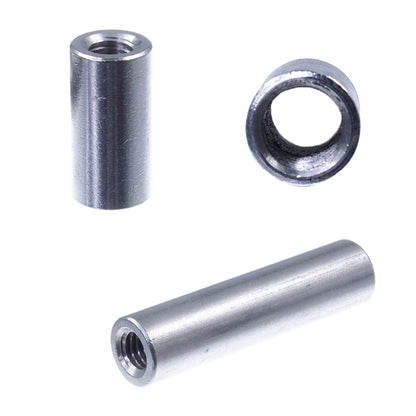 gewindemuffen_rund_front und seiten ansicht