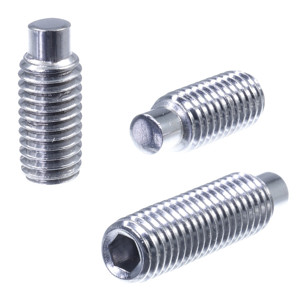 gewindestifte mit zapfen_ front und seiten ansicht