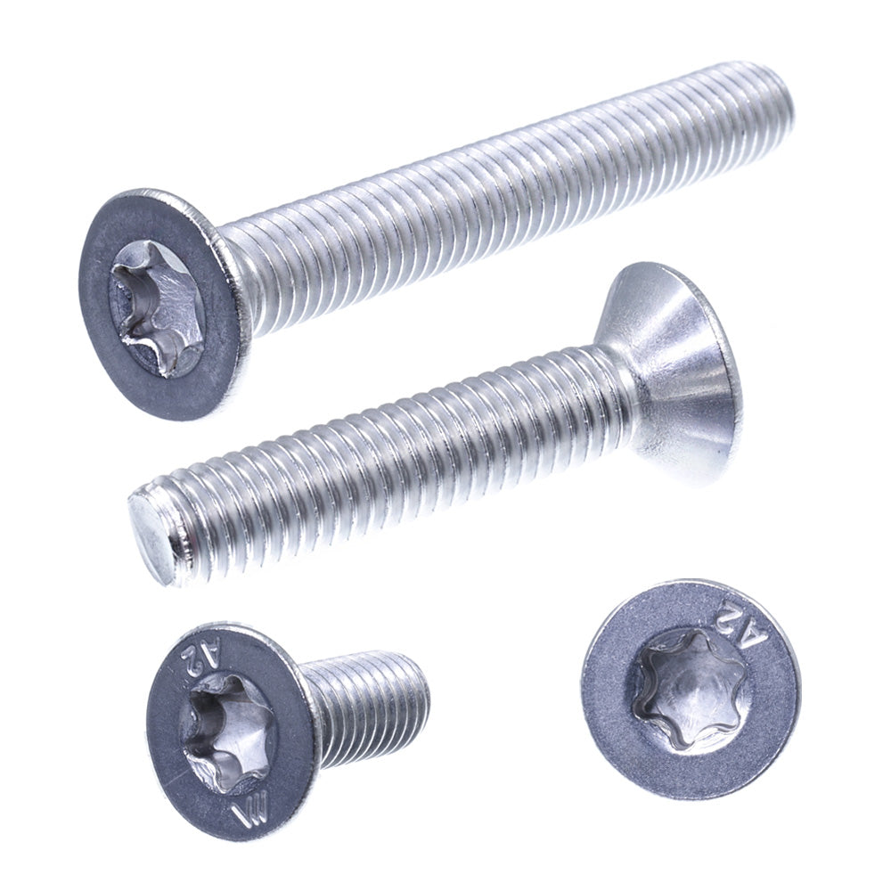 senkschrauben innensechsrund seiten und front ansicht