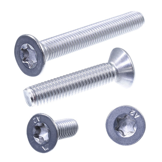 senkschrauben innensechsrund seiten und front ansicht