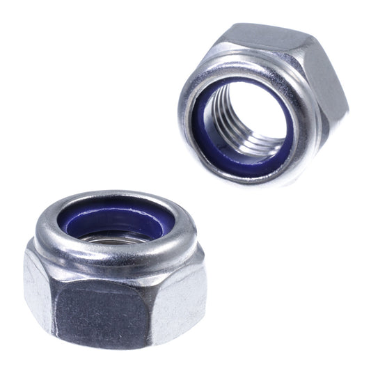 sicherungsmuttern front und seitenansicht