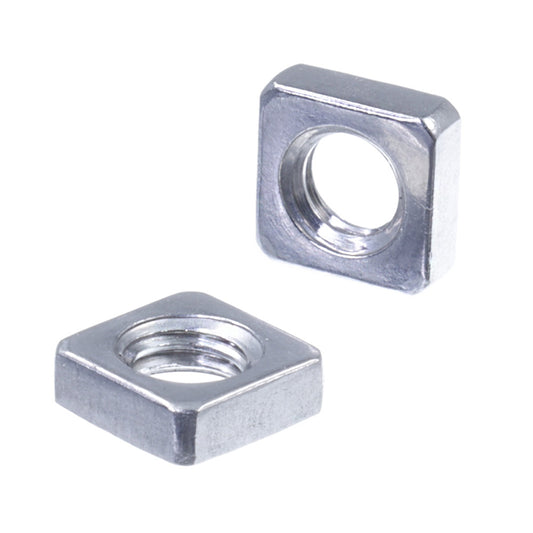 vierkantmutter_niedrige form_front und seiten ansicht