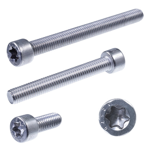 zylinderschraube vollgewinde innensechsrund front und seitenansicht