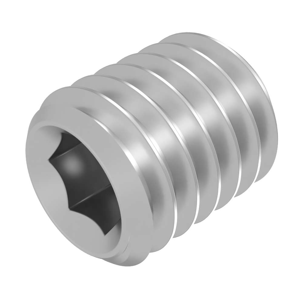 gewindestift kegelkuppe m6x6